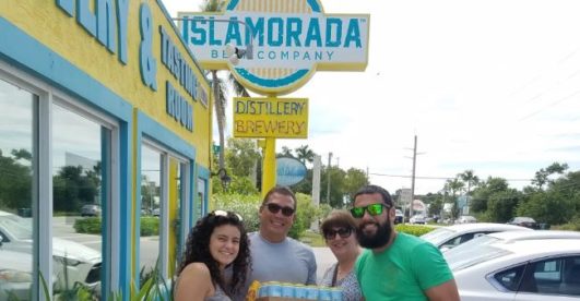 Get local craft brew at Islamorada Beer Company