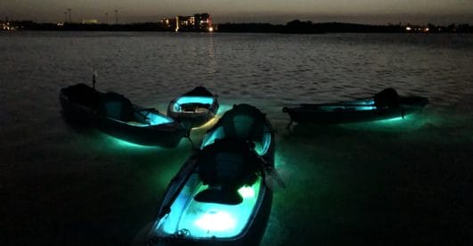 Glass-bottom kayaks featured at See & Sea Watersports
