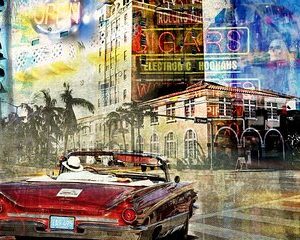 3 Hours Private Classic Car Tour of Miami Beach, Wynwood and Little Havana