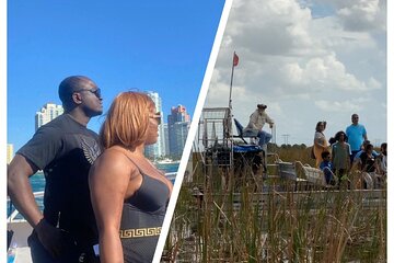 Everglades Airboat and Round Trip Transfers with free 90 Miami Boat Cruise