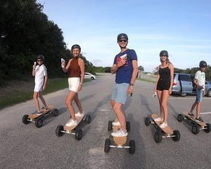 American Beach Kid-Friendly Electric Skateboard & E-Scooter Tour