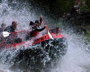 Snake River Whitewater Rafting Classic Boat from Jackson Hole, Wyoming
