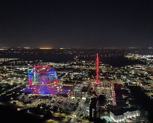 Nighttime Helicopter Tour in Downtown Orlando and Theme Parks