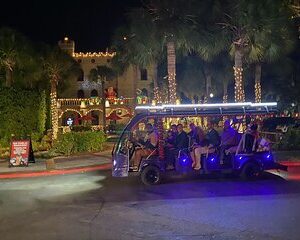Riding with the Ghosts a Golf Cart Ghost Tour in St Augustine