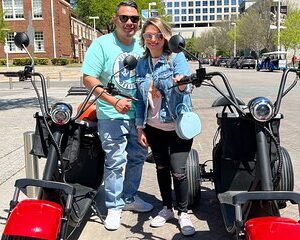 Scooter Tour of Historical Houses in Dallas with Virtual Guide