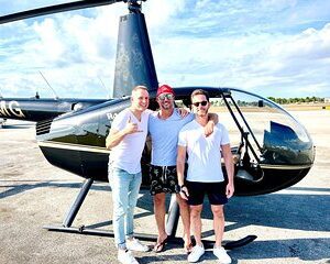 South Miami Private Helicopter Tour for 3 People