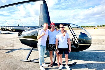 South Miami Private Helicopter Tour for 3 People