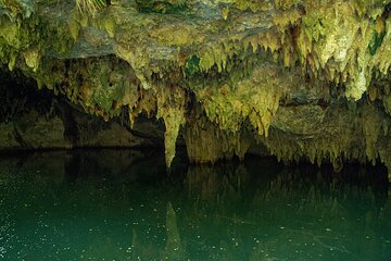 Jade Cavern ATV Tour in Cozumel with Beak Break