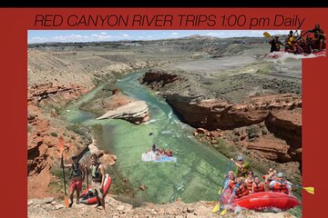 Red Canyon River Trips 7 mile whitewater adventure 1:00PM Daily
