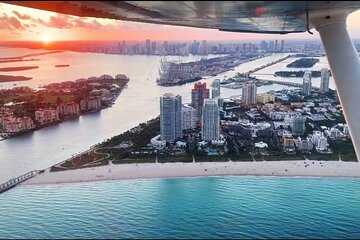 Save 9.99%! South Beach Miami Aerial Tour : Beaches, Mansions and Skyline