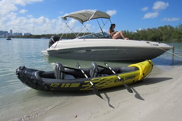 Save 12.01%! Private Kayak, Snorkeling and Fort Lauderdale boat tour