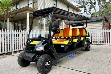 Save 19.98%! Riding Through the Eras of St.Augustine: a Golf Cart History Tour