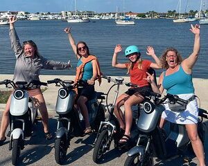 Naples Florida Electric Moped Tour - Family Fun - Easy to Ride