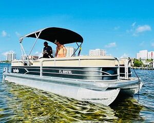 Pontoon Boat 26ft (12pp/115Hp) - Hollywood - FLL - SunBoat rental