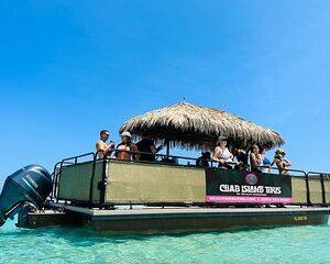 Crab Island Tiki Boat Rental from Fort Walton Beach