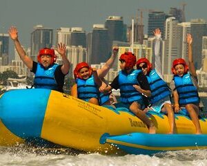 Banana Boat Tubing Ride with Miami Watersports