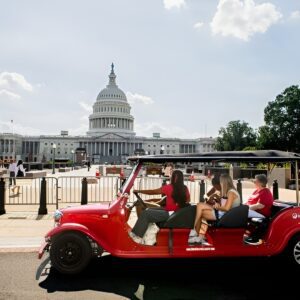 DC Monuments and Capitol Hill Tour by Electric Cart