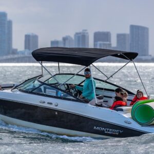 Fun Boat Rental with Captain in Miami Beach - up to 6 people