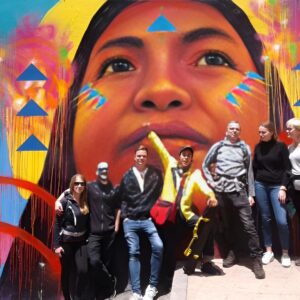 Graffiti Tour in La Candelaria Bogotá with Transportation