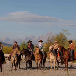 Horseback Riding with Grand Teton Views in Jackson Hole