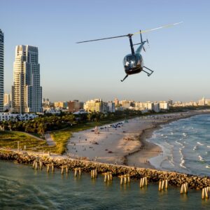 Miami Top-Rated Helicopter Tour: South Beach, Downtown & Islands