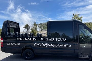 Save 20.00%! Yellowstone Open Air/Glass Top Van Tours From West Yellowstone