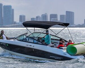 Fun Boat Rental with Captain in Miami Beach - up to 6 people