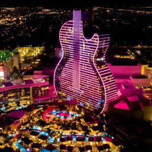 Guitar Hotel or Miami Dolphins Stadium Helicopter Tour