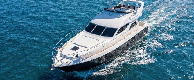 Miami Yacht Rental 58 ft +1Hr Free +Balloon Decor | Boat Birthday