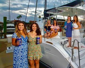 Nights of Lights Sailboat Tour at St Augustine Sailing