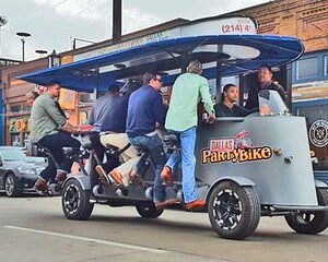 Private Dallas Party Bike Rental in Deep Ellum