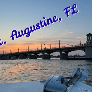St. Augustine Private Day or Sunset Boat Tour, 6 passengers max