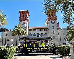 St. Augustine Private Tour on Premium Electric Cart with Pick Up