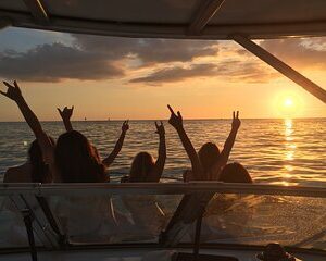 Sunset Boat Tour Around Anna Maria Island