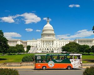 Washington DC Hop-On Hop-off Trolley Tour with 15 Stops