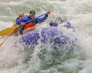 Whitewater Rafting Small Boat Adventure Snake River Jackson Hole