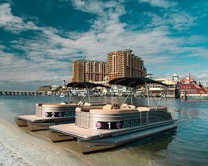 4-Hour Pontoon Rental from Fort Walton Beach