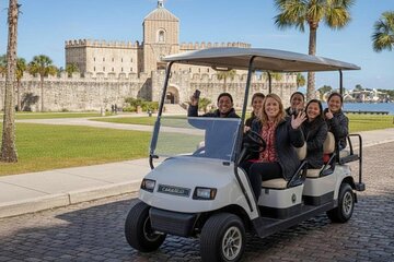 Guided Historical Sightseeing Tour by Cart at St Augustine