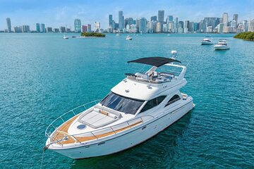 Miami Yacht Rental 55 ft + 2 Jet Ski | Miami Boat Rentals