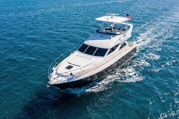 Miami Yacht Rental 58 ft +1Hr Free | Miami Boat Birthday