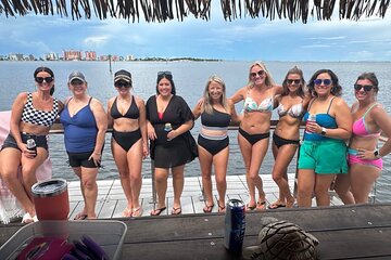 Private 90 Minute Tiki Boat Tour on Fort Myers Beach