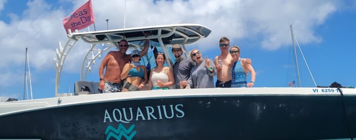 Private Full Day BVI Boat Charter Aboard MV Aquarius