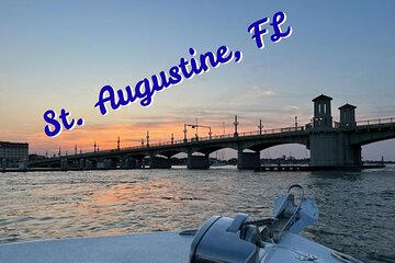St. Augustine Private Day or Sunset Boat Tour, 6 passengers max