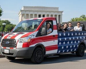 Washington DC History and Monuments Open Air Minibus Guided Tour