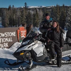 Yellowstone Grand Canyon Full Day Snowmobile Tour