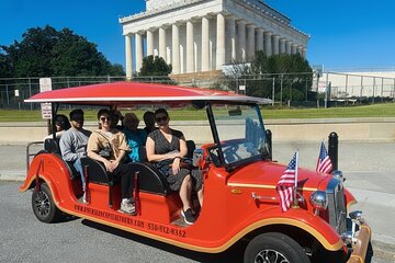 DC Monuments and History Cherry Blossom Electric Cart Tour