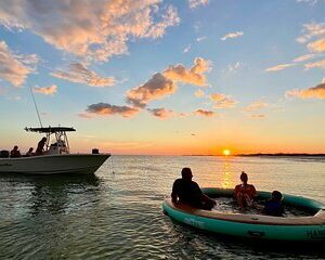 Destin Private Boat Tours Dolphin Crab Island Snorkel Sunset
