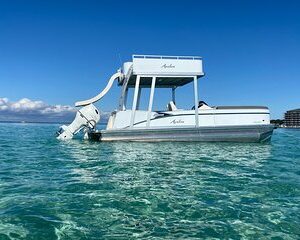 Destin- Private Chartered Slide Pontoon Boat-Up to 6 Guests
