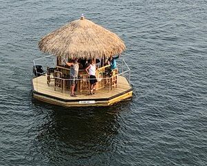 Destin's Floating Tiki Bar Cruise: 360° Harbor Views