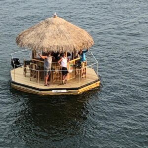 Destin's Floating Tiki Bar Cruise: 360° Harbor Views